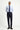 Koyu Lacivert Slim Fit Dar Kesim Klasik Kumaş Pantolon