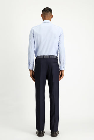  Koyu Lacivert 7 Drop Super Slim Fit Eksra Dar Kesim Pv Düz Klasik Pantolon