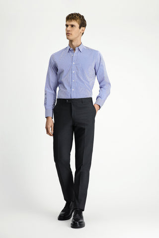  Koyu Antrasit 6 Drop Regular Fit Standart Kesim Klasik Kumaş Pantolon
