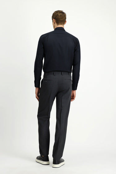  Koyu Füme Slim Fit Dar Kesim Klasik Kumaş Pantolon