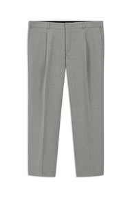 Açık Bej 4 Drop Relaxed Fit Rahat Kesim Mono Yaka Desenli Likralı Klasik Ceket