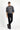  Siyah Slim Fit Dar Kesim Yünlü Klasik Kumaş Pantolon
