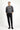  Siyah Slim Fit Dar Kesim Yünlü Klasik Kumaş Pantolon