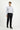  Koyu Füme Slim Fit Dar Kesim Yünlü Klasik Kumaş Pantolon