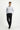 Koyu Füme Slim Fit Dar Kesim Yünlü Klasik Kumaş Pantolon