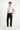 Koyu Füme Slim Fit Dar Kesim Yünlü Klasik Kumaş Pantolon