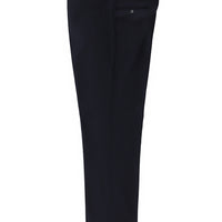 Koyu Lacivert 6 Drop Regular Fit Standart Kesim Yünlü Klasik Kumaş Pantolon