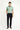 Koyu Lacivert Slim Fit Dar Kesim Beli Lastikli İpli Likralı Pantolon