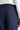 Orta Lacivert Super Slim Fit Ekstra Dar Kesim Beli Lastikli İpli Desenli Likralı Klasik Kumaş Pantolon