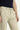 Orta Bej Techno-Line Super Slim Fit Ekstra Dar Kesim Likralı Beli Lastikli İpli Klasik Kumaş Pantolon