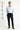 Koyu Lacivert Techno-Line Super Slim Fit Ekstra Dar Kesim Beli Lastikli İpli Likralı Klasik Kumaş Pantolon