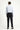 Koyu Lacivert Techno-Line Super Slim Fit Ekstra Dar Kesim Beli Lastikli İpli Likralı Klasik Kumaş Pantolon