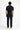  Koyu Lacivert Techno-Line Super Slim Fit Ekstra Dar Kesim Likralı Beli Lastikli İpli Klasik Kumaş Pantolon