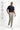 Orta Vizon Techno-Line Super Slim Fit Ekstra Dar Kesim Likralı Klasik Kumaş Pantolon