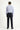 Koyu Lacivert Techno-Line Slim Fit Dar Kesim Beli Lastikli İpli Klasik Kumaş Pantolon