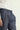 Açık Lacivert Slim Fit Dar Kesim Desenli Keten Karışımlı Pileli Klasik Kumaş Pantolon