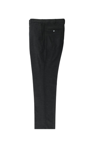  Koyu Antrasit 4 Drop Relaxed Fit Rahat Kesim Yünlü Klasik Kumaş Pantolon