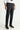 Koyu Antrasit Slim Fit Dar Kesim Yünlü Klasik Kumaş Pantolon