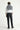Koyu Antrasit Slim Fit Dar Kesim Yünlü Klasik Kumaş Pantolon