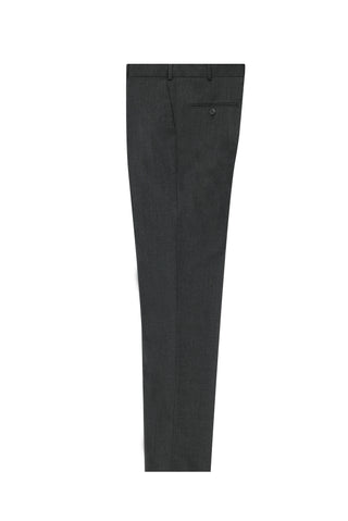  Orta Füme 6 Drop Regular Fit Standart Kesim Yünlü Klasik Kumaş Pantolon