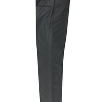 Medium Gray 6 Drop Regular Fit Standard Cut Classic Fabric Trousers
