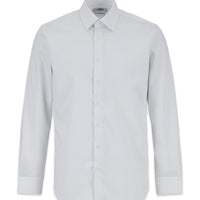Beyaz Uzun Kol Slim Fit Non Iron Ütü Gerektirmeyen %100 Pamuk Klasik Gömlek