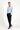  Açık Mavi Uzun Kol Slim Fit Dar Kesim Non Iron Klasik Desenli Pamuklu Gömlek
