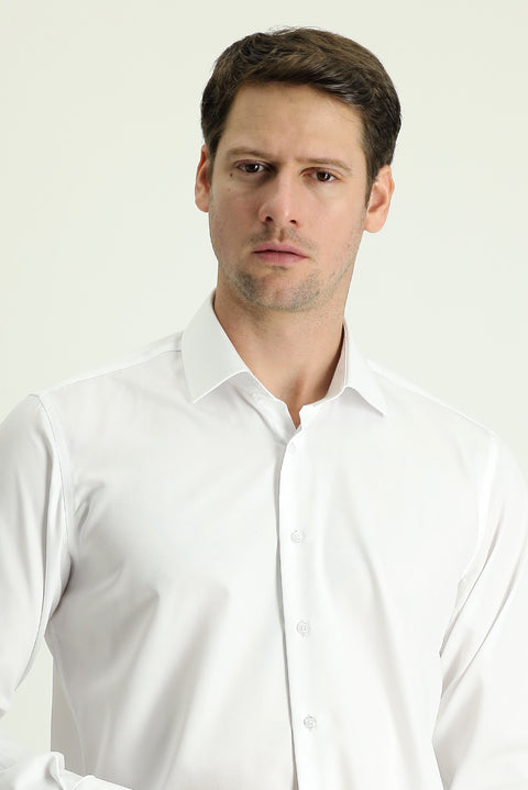 Beyaz U. KOL GÖMLEK