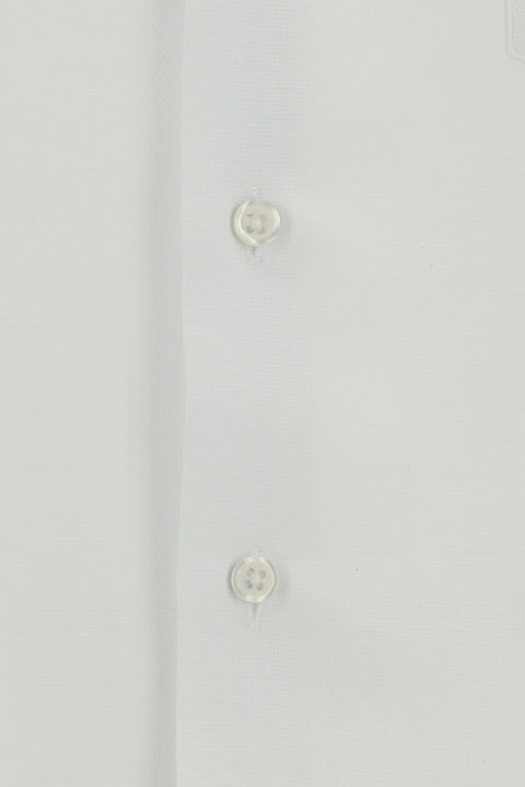 Beyaz Uzun Kol Regular Fit Klasik Yaka Pamuklu Kolay Ütülenebilir Cepli Oxford 4 Mevsim Gömlek