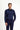 Koyu Lacivert Uzun Kol Slim Fit Dar Kesim Klasik Pamuk Gömlek