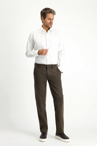  Beyaz Uzun Kol Slim Fit Dar Kesim Klasik Pamuk Gömlek
