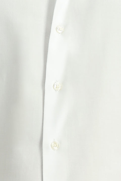 Beyaz Uzun Kol Slim Fit Dar Kesim Pamuk Oxford Gömlek