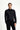  Siyah Uzun Kol Slim Fit Dar Kesim Klasik Non Iron Saten Pamuklu Gömlek