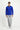 Saks Mavi Uzun Kol Slim Fit Dar Kesim Klasik Non Iron Pamuklu Gömlek