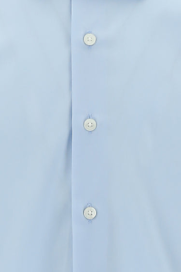 Uçuk Mavi Uzun Kol Slim Fit Dar Kesim Non Iron Ütü Gerektirmeyen Pamuklu Gömlek