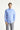 Aqua Mavisi Uzun Kol Slim Fit Dar Kesim Non Iron Ütü Gerektirmeyen Pamuklu Gömlek