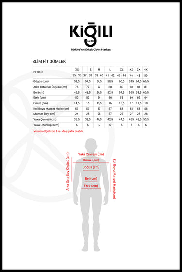 Siyah Uzun Kol Slim Fit Düğmeli Yaka Oxford Pamuklu Kolay Ütülenebilir Gömlek