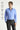 Koyu Mavi  Techno-Line Uzun Kol Slim Fit Dar Kesim Klasik Gömlek