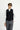  Siyah Slim Fit Dar Kesim Desenli Klasik Kruvaze Yelek