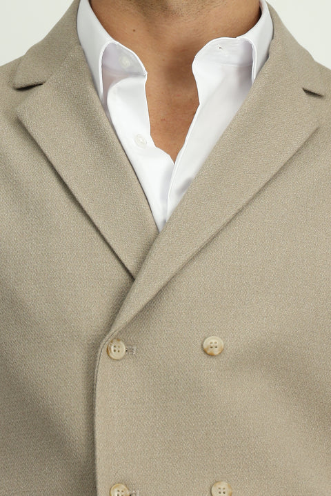 Orta Vizon Slim Fit Dar Kesim Desenli Klasik Kruvaze Yelek