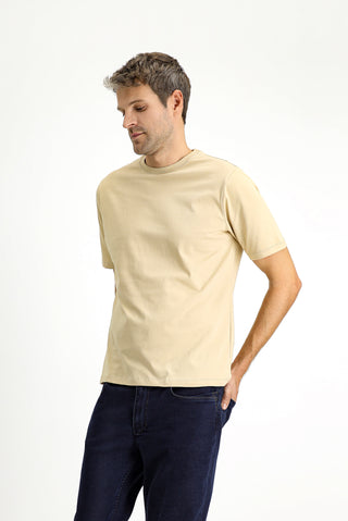  Orta Vizon Bisiklet Yaka Regular Fit Süprem Pamuk Tişört