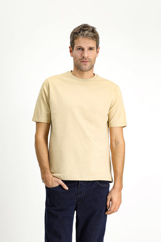  Orta Vizon Bisiklet Yaka Regular Fit Süprem Pamuk Tişört