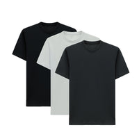 150 Bisiklet Yaka Regular Fit %100 Pamuk 3'lü Tişört Seti