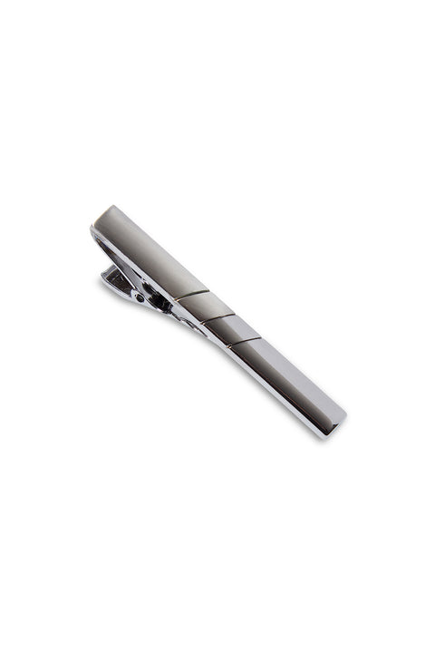 Silver Boxed Tie Clip