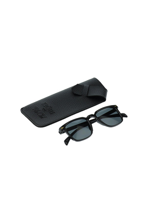Black UV400 Protected Men's Sunglasses