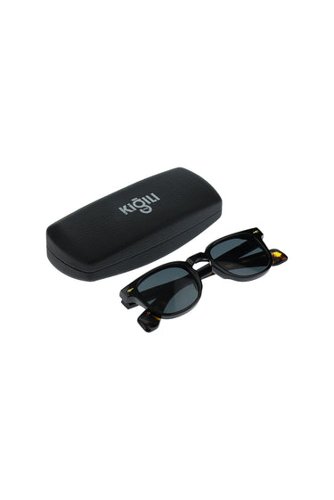 Siyah UV400 Korumalı Kemik Çerçeve Erkek Güneş Gözlüğü