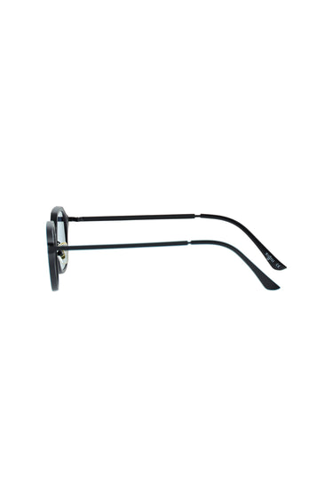 Siyah UV400 Korumalı Metal Çerçeve Erkek Güneş Gözlüğü