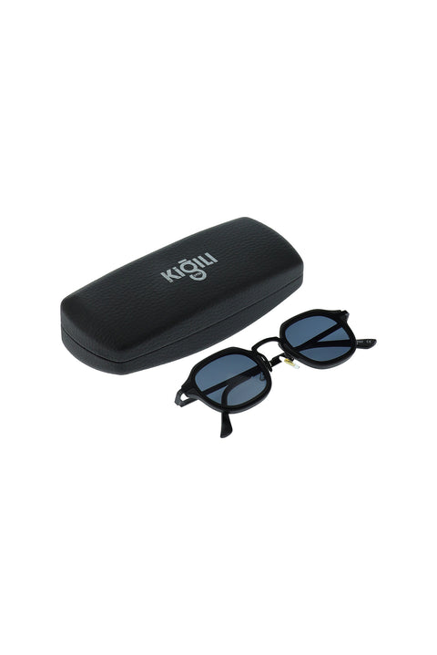 Siyah UV400 Korumalı Metal Çerçeve Erkek Güneş Gözlüğü