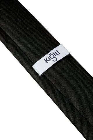  Siyah İnce Düz Kravat