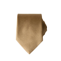 Gold Plain Tie
